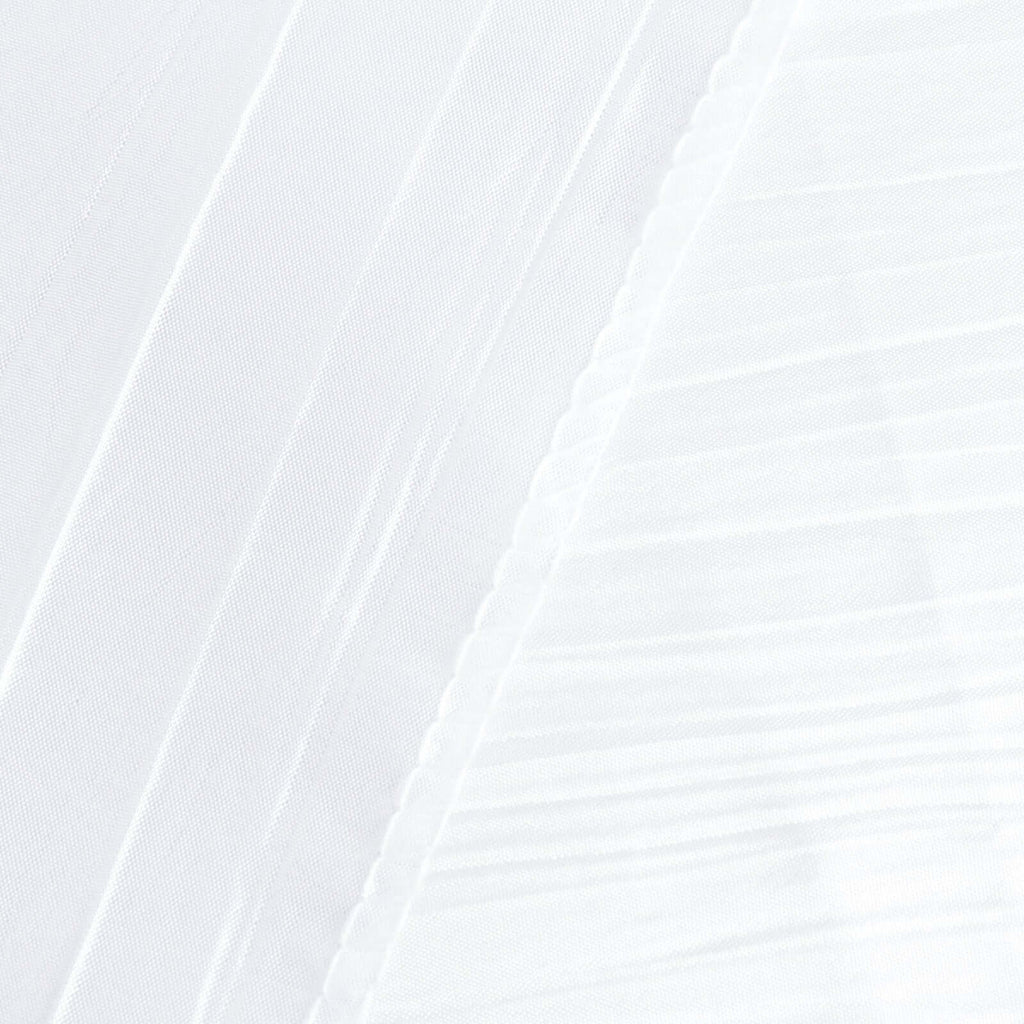 Crinkle Crushed Taffeta Chair Cover for Banquet Chairs White - Reusable Chic Wedding Decor - Bell Racket Store