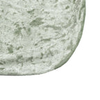 Crushed Velvet Spandex Banquet Chair Cover Fitted Slipcover Sage Green - Stretch 190GSM Slipcover with Foot Pockets - Bell Racket Store