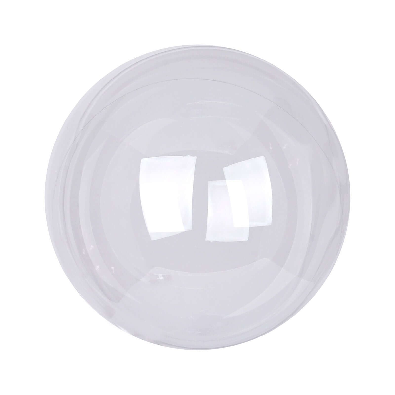 24" Clear Fully Transparent Durable PVC Helium or Air Bubble Balloon