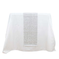 Crystal Rhinestone 10"x108" Table Runner Silver - Chic Diamond Accent - Bell Racket Store