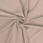 7ft Matte Nude Spandex Half Moon Chiara Backdrop Stand Cover, Custom Fitted Wedding Arch Cover