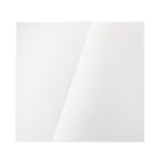 2-Pack Acrylic Plexiglass Sheets Top Plates Clear Square - Protective Film Coating 8" 3mm Thick