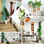 2 Pack 3ft Faux Potted Bird of Paradise Plant