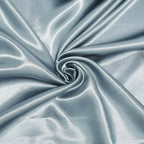 Satin Rectangular 90"x156" Tablecloth Dusty Blue - Seamless Table Cover