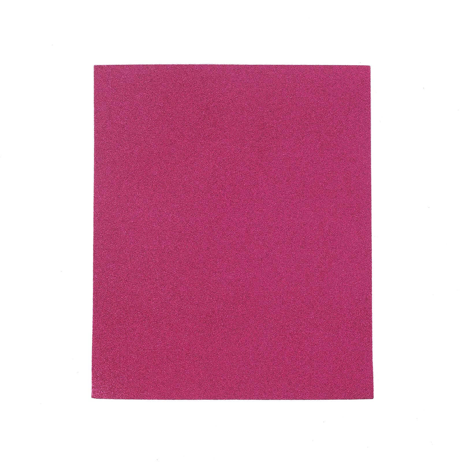 10 Pack 12"x10" Self-Adhesive Glitter DIY Craft Foam Sheets Hot Pink