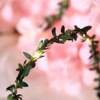 30 LED String Light Garland Green Leaf Design White Light - Battery Operated DÃ©cor Accent 10ft