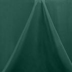 Premium Polyester 90"x132" Rectangle Tablecloth Hunter Emerald Green - Seamless 220GSM Stain-Resistant Design