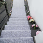 36"x100ft White Floral Lace Aisle Runner