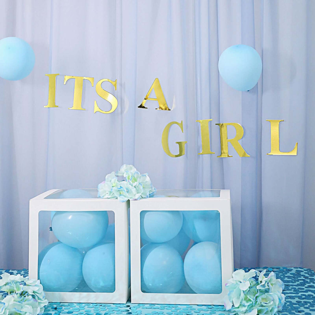 4 Pack 5" Metallic Gold Alphabet Stickers Banner, Customizable Stick on Gold Letters - J