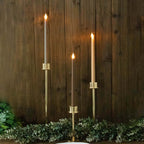 3-Pack LED Decorative Lighting Warm Flickering Mixed Natural - Flameless Taper Candles 11"