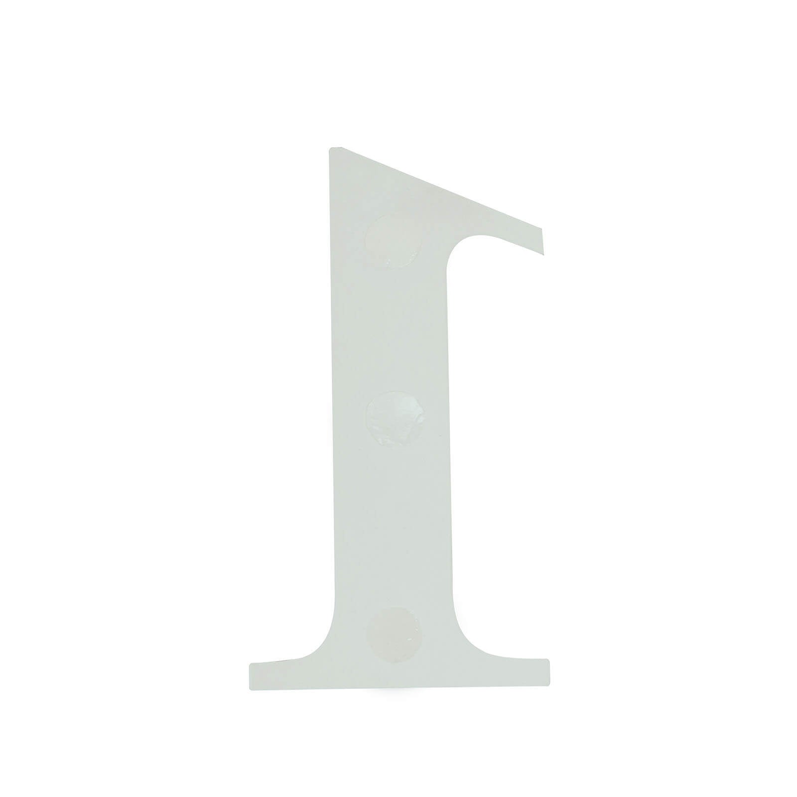 4-Pack Stickers Banner Custom 0-9 Number "4" Design Gold - Milestone Age and Date Stick-On Numbers 5"