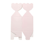 25 Pack Blush Floral Top Satin Ribbon Party Favor Candy Gift Boxes