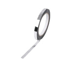 100 Yds 3/8" Silver Metallic Film Tape Adhesive, DIY Floral Wrap Craft Decor Tape - Polyester with Acrylic