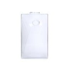 3-Pack Glass Wall Vase Hanging Trapezoid Design Indoor Planters - Modern Wall Mounted Terrariums for Living Spaces