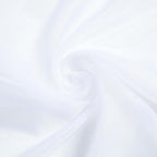 18ft White Sheer Organza Wedding Arch Drapery Fabric, Window Scarf Valance