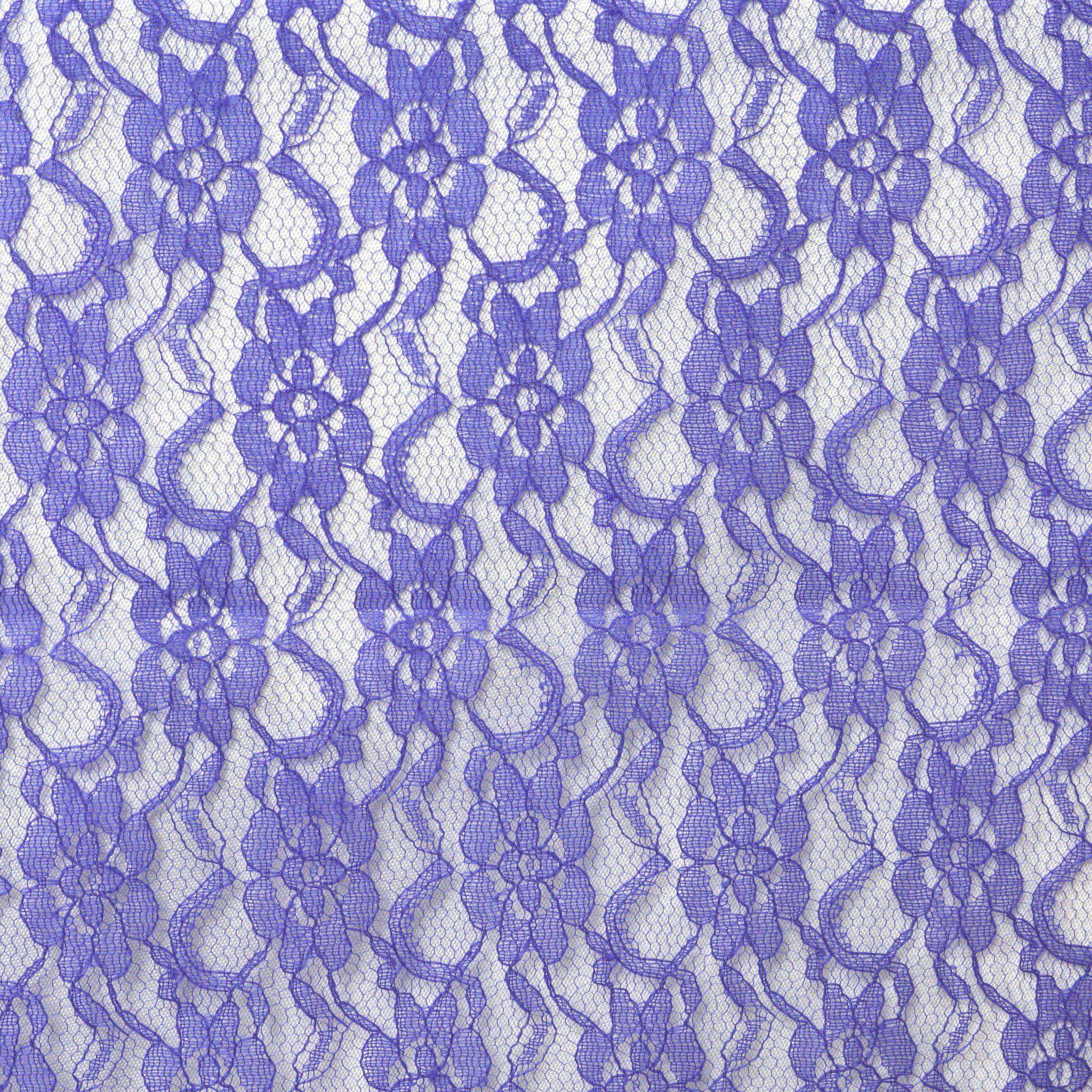 Floral Lace 12"x108" Table Runner Royal Blue - Stylish Vintage Table Decor