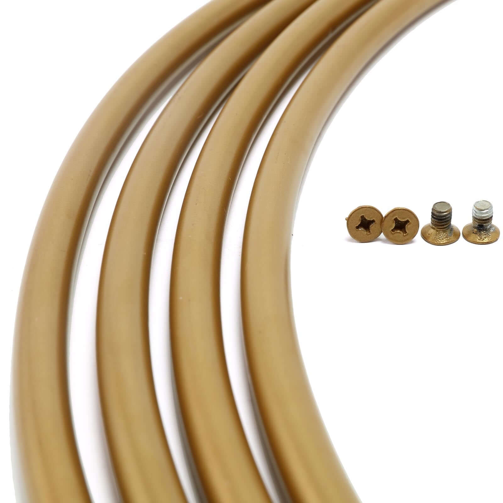 24" Gold Heavy Duty Metal Hoop Wreath, Floral Hoop