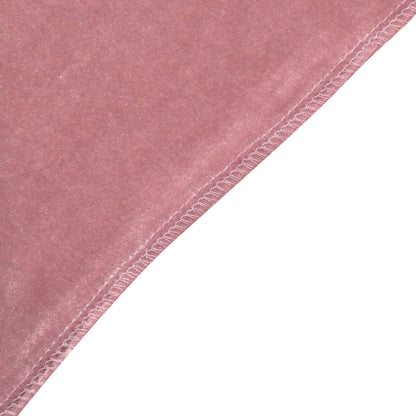 8ftx7ft Dusty Rose Soft Velvet Fitted Hexagon Wedding Arbor Cover