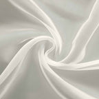 5 Pack Chiffon Chair Sashes Ivory - Soft & Lightweight Designer Chair Bows 22"x78"