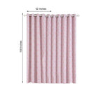 2 Pack White Blush Lattice Print Thermal Blackout Curtains With Chrome Grommet Window Treatment Panels - 52"x108"