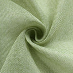 Faux Linen 14"x108" Table Runner Sage Green - Rustic Style Table Decor