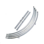 24" Silver Round Arch Wedding Centerpiece, Metal Hoop Wreath Tabletop Decor