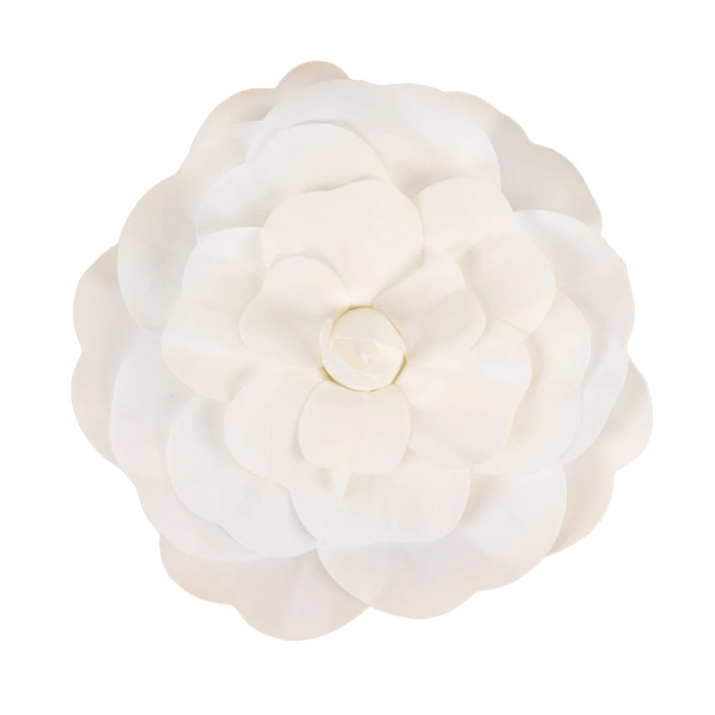 2 Pack 20" Large White Real Touch Artificial Foam DIY Craft Roses