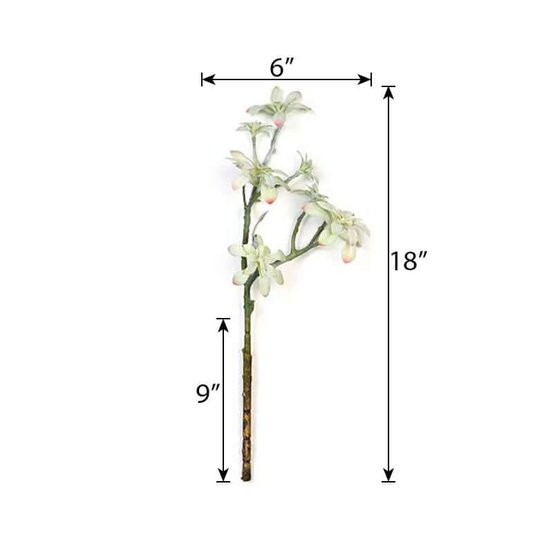 3 Pack 18" Assorted Artificial Aeonium Spray Succulent Air Plants