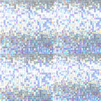 Disco Theme Iridescent Blue Square Sequin Shimmer Wall Party Photo Backdrop, 24sq.ft Active Spangle Wall Art DÃ©cor Panels - 24 Panels - Bell Racket Store