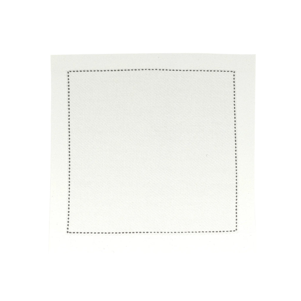 Disposable Cotton Cocktail Napkins â€“ 50 White 4.5" x 4.5" Napkins for High - End Bars, Receptions & Parties - Bell Racket Store