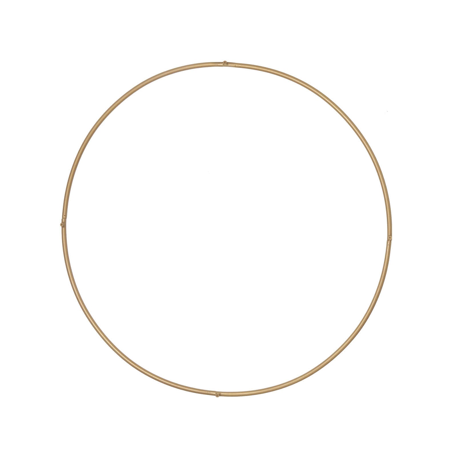 36" Gold Heavy Duty Metal Hoop Wreath, Floral Hoop