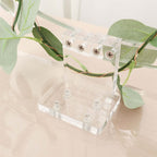 Table Wedding Arch Hoop Stand Acrylic Round Clear - Wreath Tabletop Centerpiece for Weddings 26"