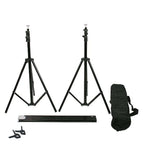 8ftX10ft Metal Adjustable Photography Backdrop Stand Kit and FREE Clips