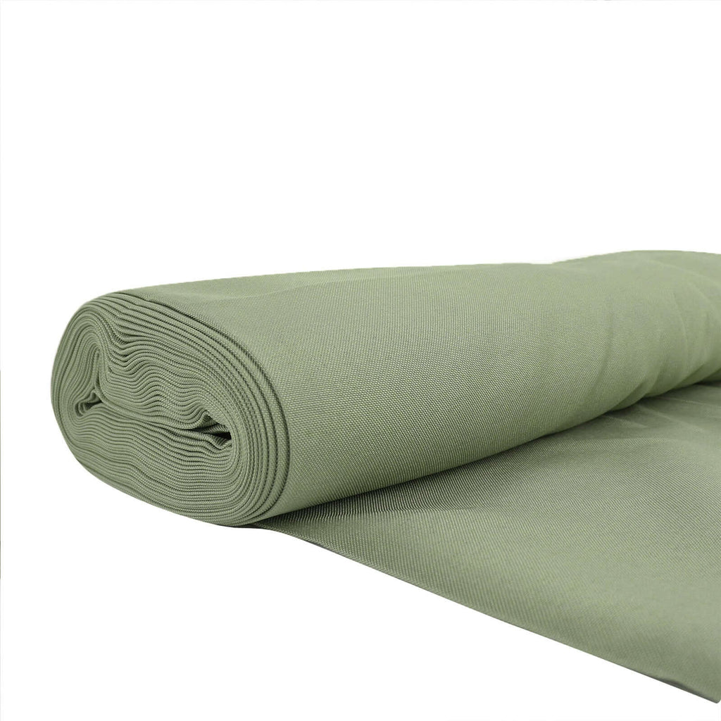 54"x10 Yards Dusty Sage Green Polyester Fabric Bolt, DIY Craft Fabric Roll