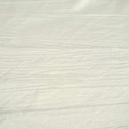Taffeta 120" Round Tablecloth Ivory - Seamless Accordion Crinkle Table Cover