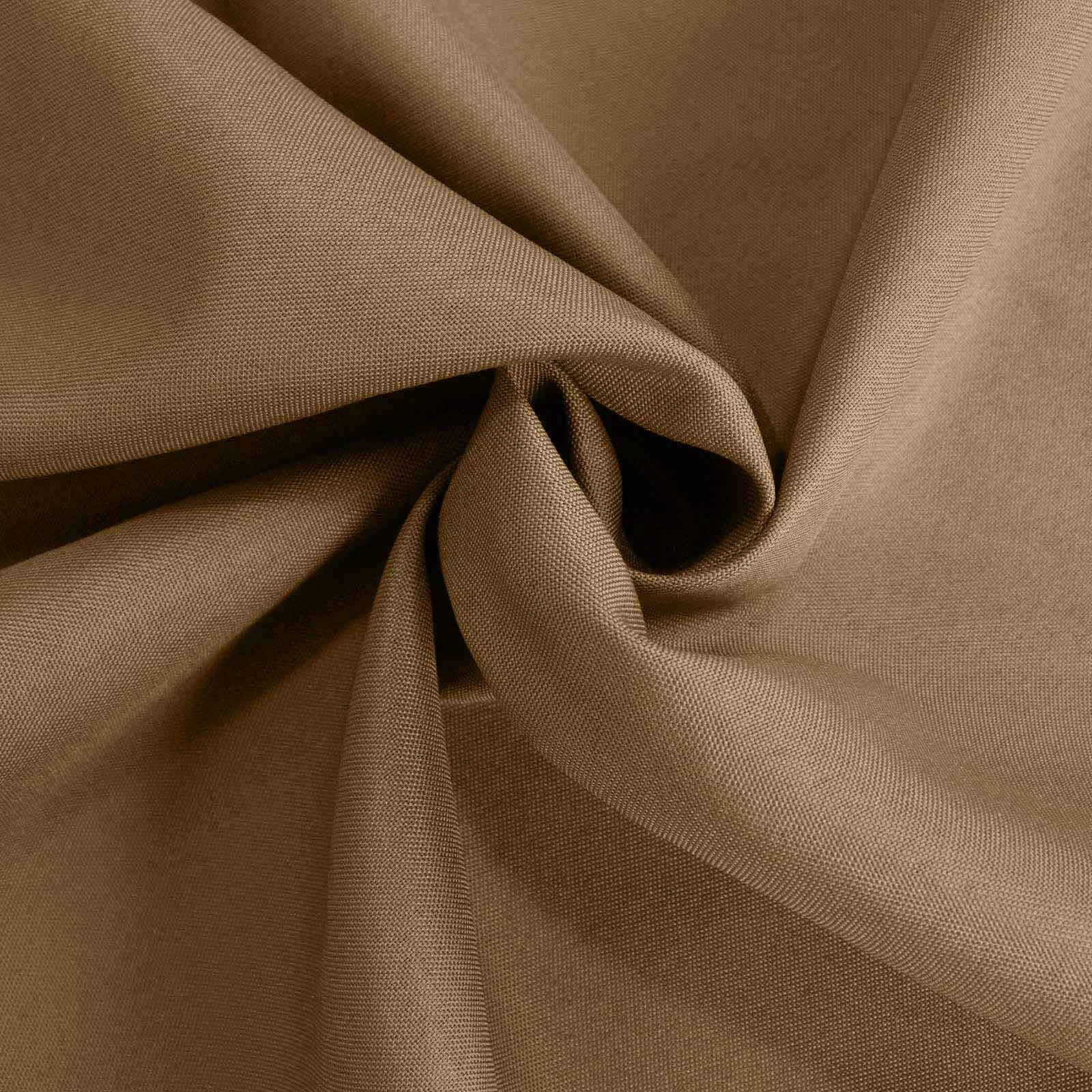 Polyester 60"x102" Rectangle Tablecloth Taupe - Durable and Stylish Table Cover