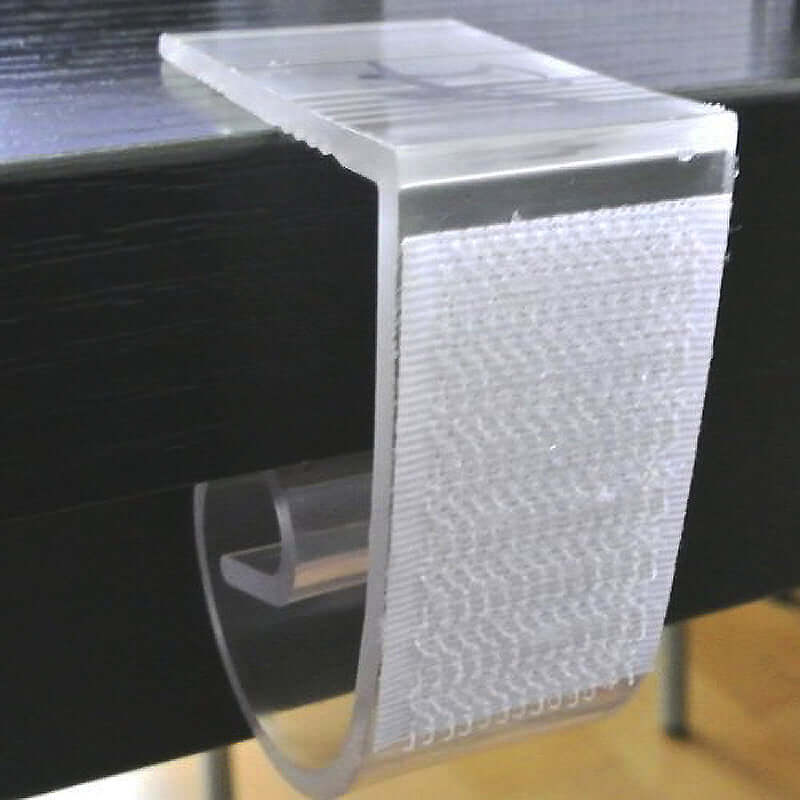 12Pcs 3" Adjustable Large Plastic Table Skirt Clips