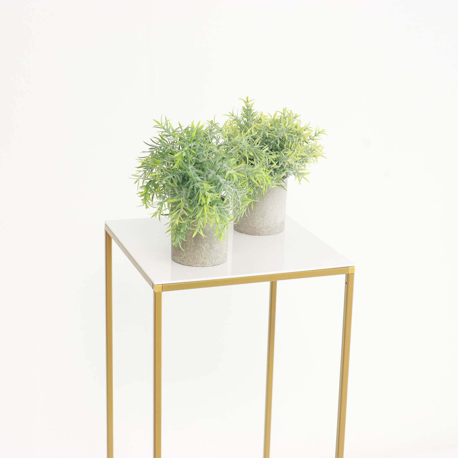 2-Pack Acrylic Plexiglass Sheets Top Plates White Square - Protective Film Coating 11" 3mm Thick