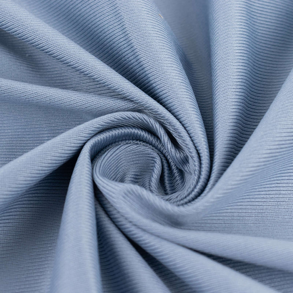 Dusty Blue Scuba Polyester Fabric Roll, Wrinkle Free DIY Craft Fabric Bolt - 60"x10 Yards - Bell Racket Store