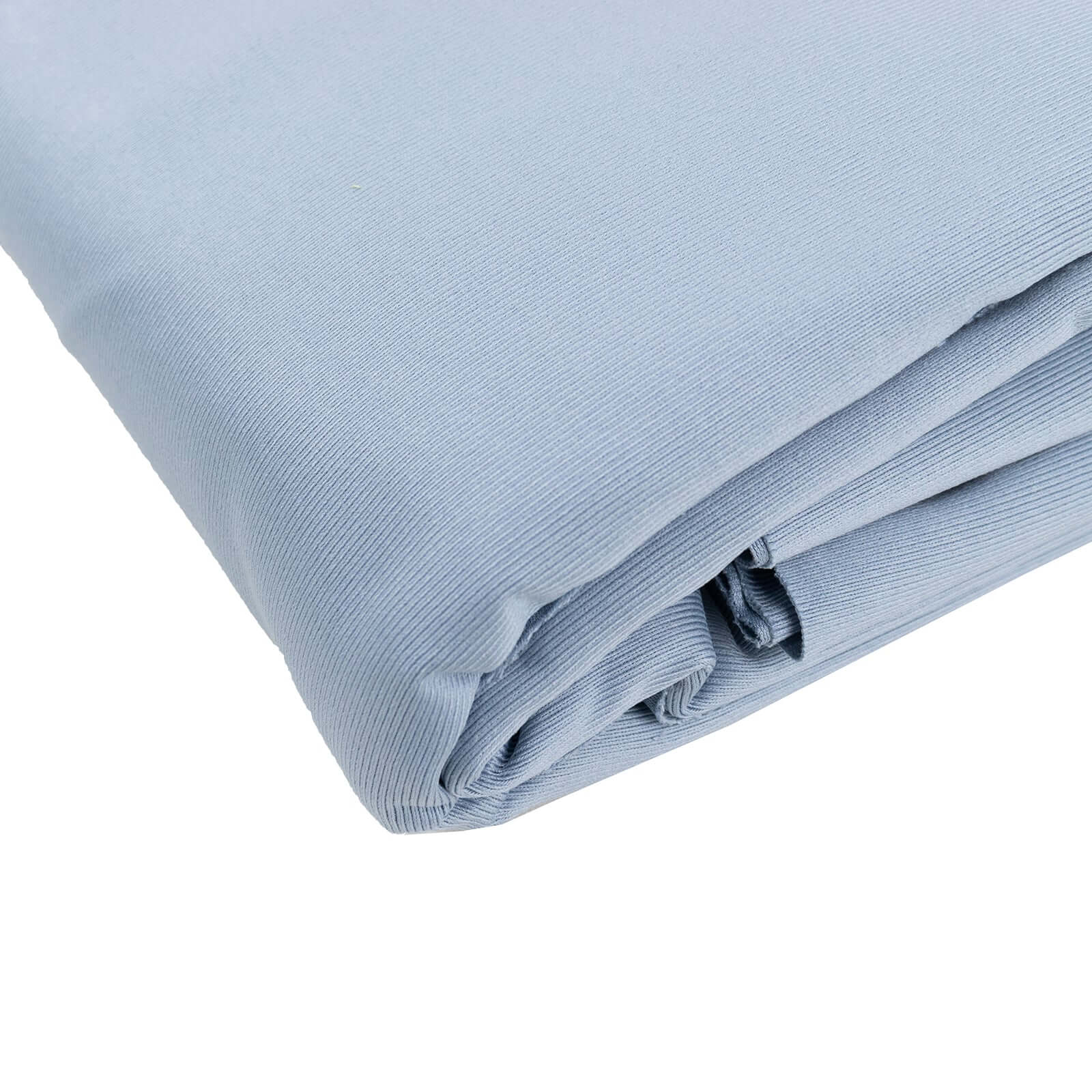 Dusty Blue Scuba Polyester Fabric Roll, Wrinkle Free DIY Craft Fabric Bolt - 60"x10 Yards - Bell Racket Store