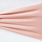 5 Pack Stretch Spandex Chair Sashes Dusty Rose - Fitted Finish Two Ply Heavy Duty Chair Bands 5"x12"