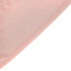 5 Pack Stretch Spandex Chair Sashes Dusty Rose - Fitted Finish Two Ply Heavy Duty Chair Bands 5"x12"