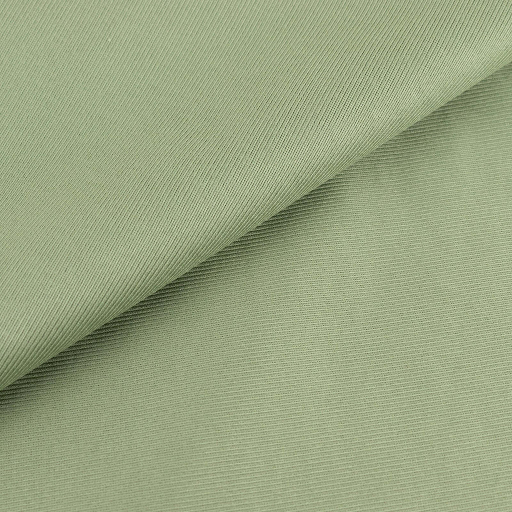 Dusty Sage Green Scuba Polyester Fabric Roll, Wrinkle Free DIY Craft Fabric Bolt - 60"x10 Yards - Bell Racket Store