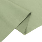 Dusty Sage Green Scuba Polyester Fabric Roll, Wrinkle Free DIY Craft Fabric Bolt - 60"x10 Yards - Bell Racket Store