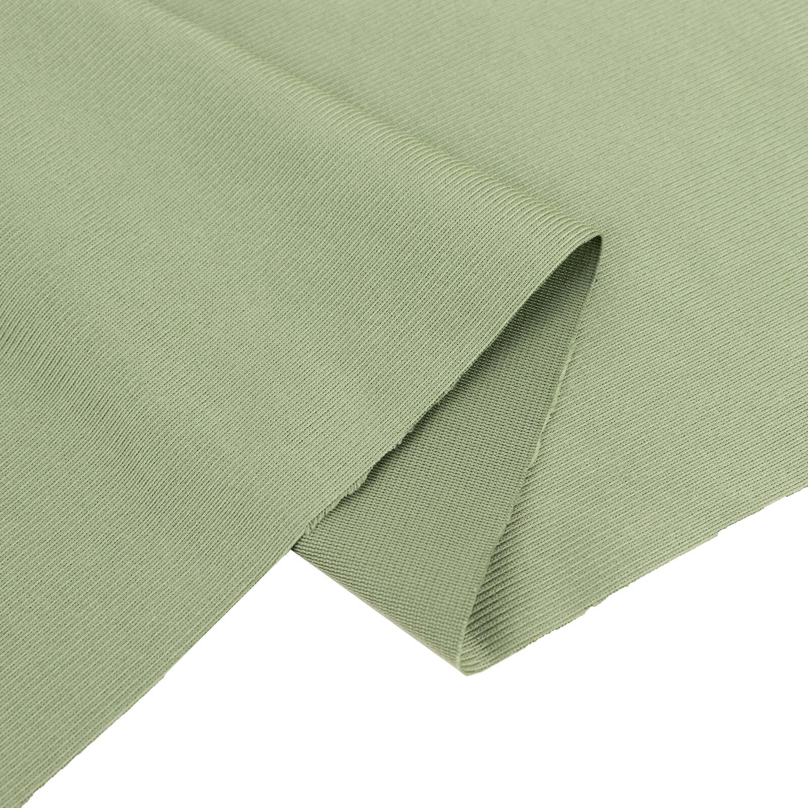 Dusty Sage Green Scuba Polyester Fabric Roll, Wrinkle Free DIY Craft Fabric Bolt - 60"x10 Yards - Bell Racket Store