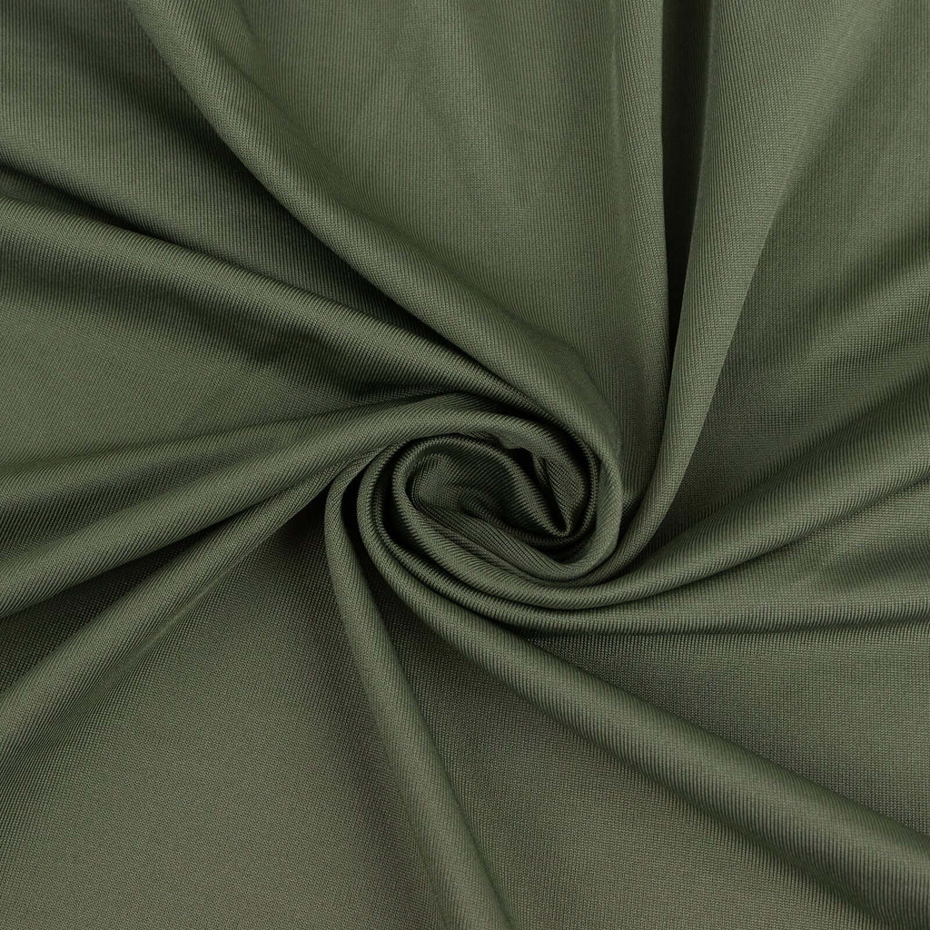 Dusty Sage Green Spandex 4 - Way Stretch Fabric Roll, DIY Craft Fabric Bolt - 60"x10 Yards - Bell Racket Store
