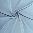 Stretch Spandex 6ft Rectangle Tablecloth Dusty Blue - Durable Form-Fitting Table Cover for Events & Presentations