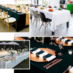 Satin Rectangular 72"x120" Tablecloth Ivory - Smooth & Easy to Maintain Table Cover