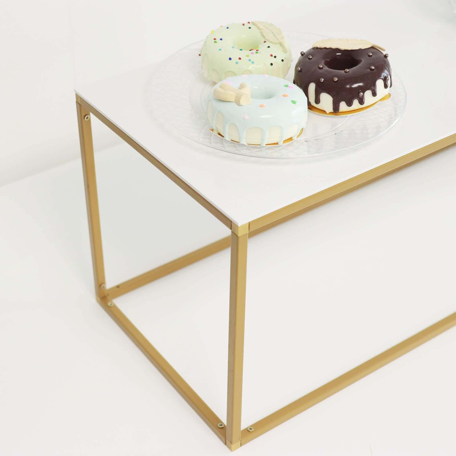 2-Pack Acrylic Plexiglass Sheets Rectangular Side Plates White - Protective Film Coating 32"x11"