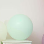 10 Pack 18" Matte Pastel Mint Helium or Air Latex Party Balloons